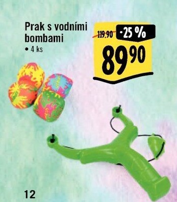 Prak na vodní bomby