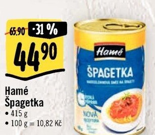 Špagetka Hamé