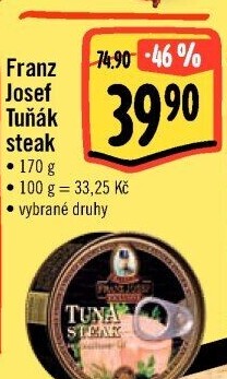Tuňák steak Exclusive Franz Josef Kaiser