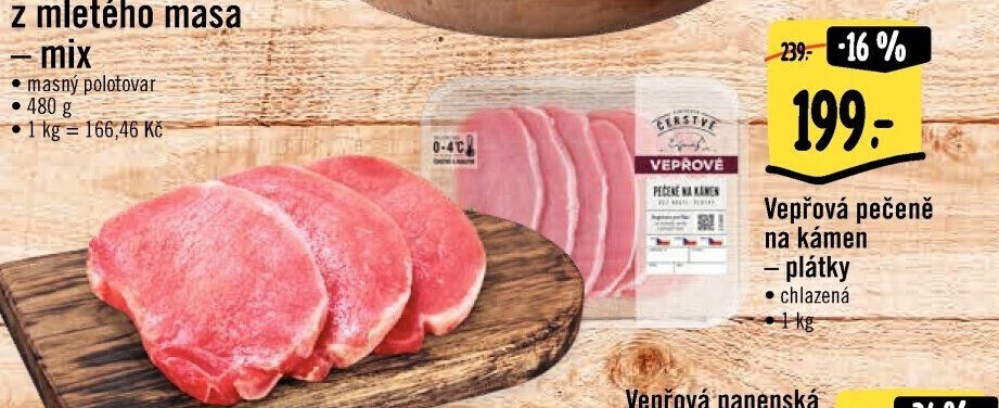 Vepřová pečeně na kámen Albert