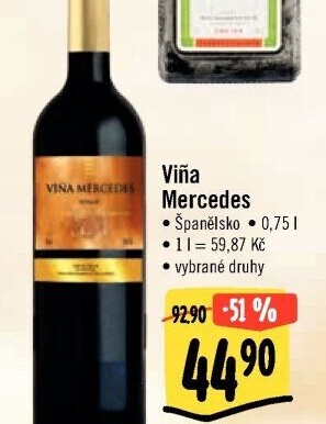 Vína Viňa Mercedes