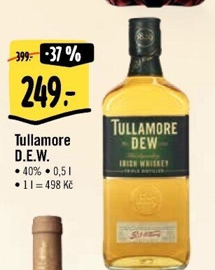 Whisky irská Tullamore Dew