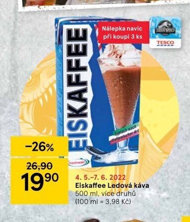 Eiskaffee Ledová káva