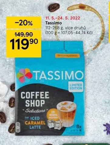 Tassimo Coffee Shop Selections