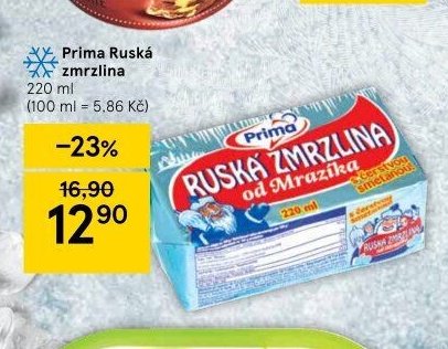 Prima Ruská zmrzlina