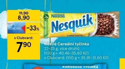 Nestlé Cereální tyčinka
