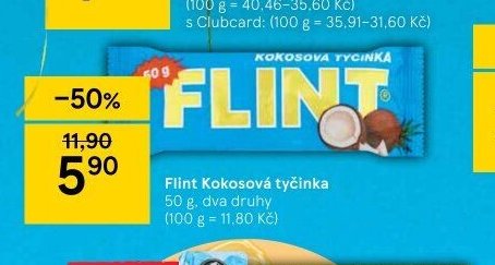 Flint Kokosová tyčinka