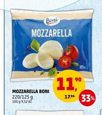 Mozzarella Boni 220/125 g