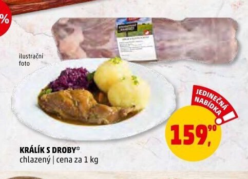 Králík s droby