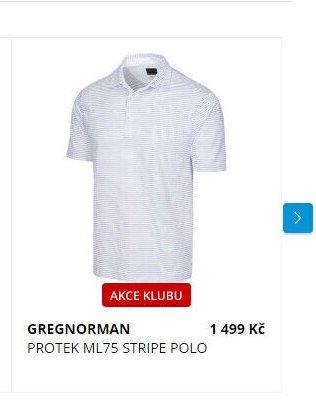 GREGNORMAN PROTEK ML75 STRIPE POLO