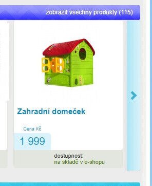 Zahradní domeček