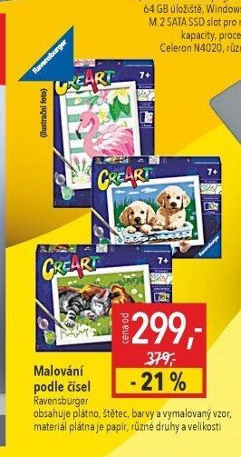 Malování podle čísel Ravensburger