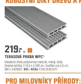TERASOVÁ PRKNA WPC