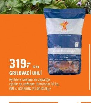 GRILOVACÍ UHLÍ