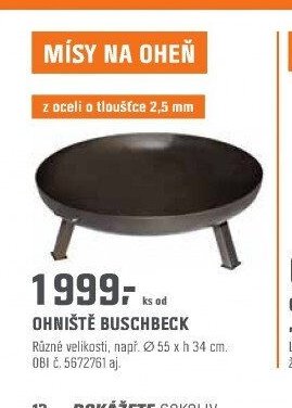OHNIŠTĚ BUSCHBECK