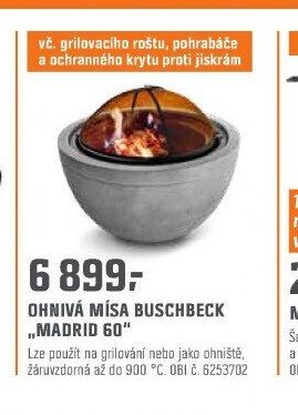 OHNIVÁ MÍSA BUSCHBECK „MADRID 60“