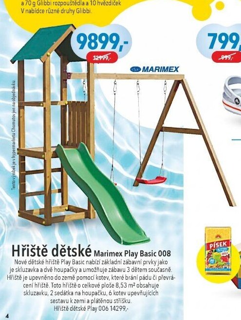 Hřiště dětské Marimex Play Basic 008