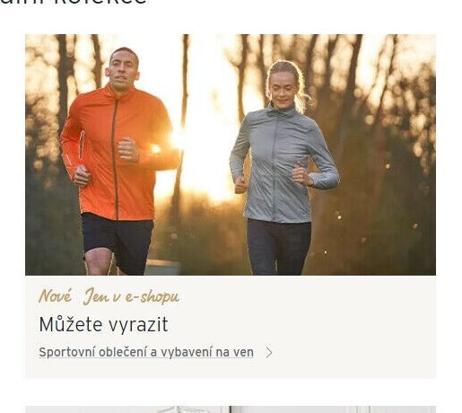 Můžete vyrazit - Sportovní oblečení a vybavení na ven