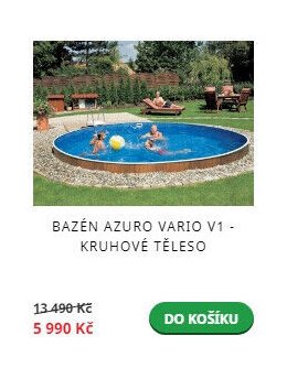 Bazén Azuro Vario V1 - kruhové těleso - Mountfield akcniletaky.com