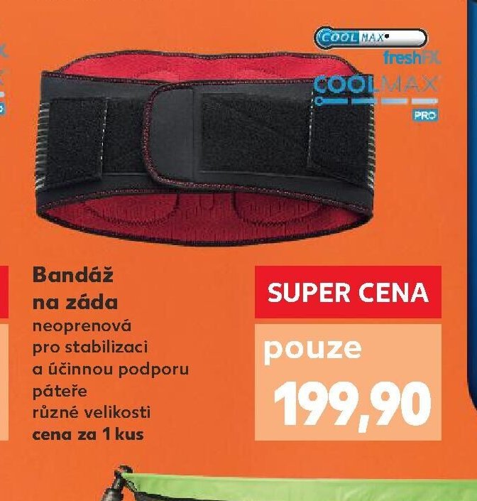 Bandáž na záda