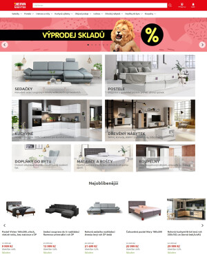 akční leták Jena nábytek 24.5.2022-30.5.2022