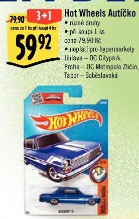 Autíčko Hot Wheels