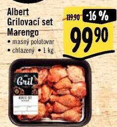 Kuřecí grilovací set Marengo Albert Gril