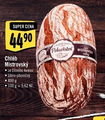 Mistrovský chléb Albert