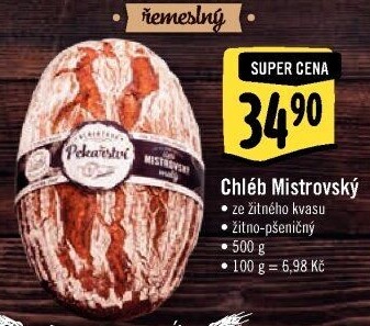 Mistrovský chléb Albert