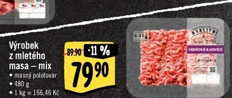 Mleté maso mix Albert