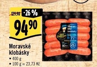 Moravské klobásky Láďa Grileman Kostelecké uzeniny
