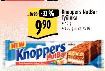 Oplatky Knoppers NutBar Storck