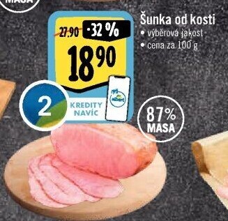 Šunka od kosti výběrová