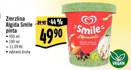 Zmrzlina v kelímku Smile Algida