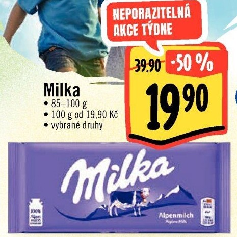 Čokoláda Milka