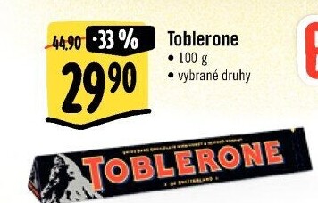 Čokoláda Toblerone