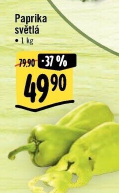 Paprika světlá