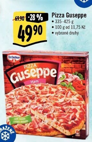 Pizza mražená Guseppe Dr. Oetker