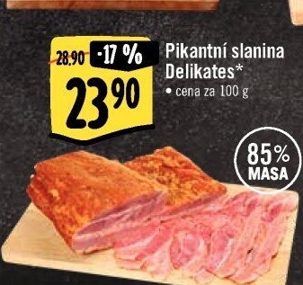 Slanina pikantní delikates