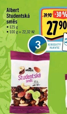 Studentská směs Albert