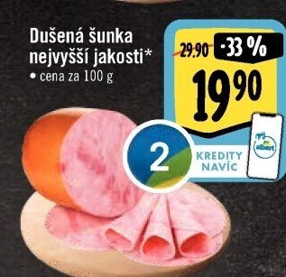 Šunka dušená nejvyšší jakosti