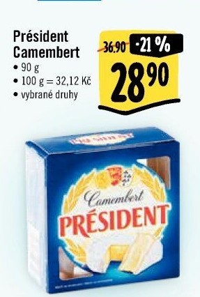 Sýr Camembert Président