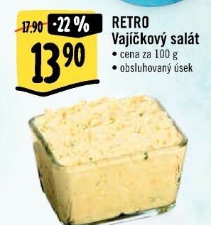 Vajíčkový salát Albert Retro