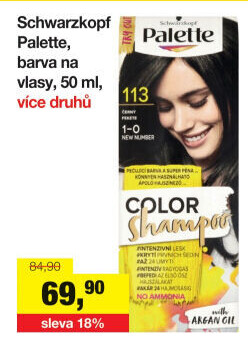 Barvy na vlasy Palette Schwarzkopf
