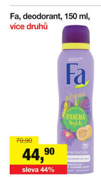 Deodorant sprej Fa