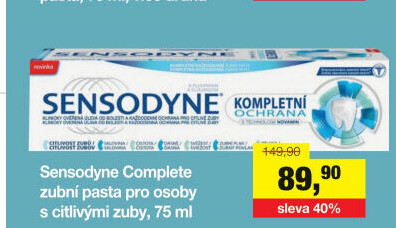 Pasta na zuby Complete Sensodyne