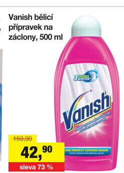 Prací gel na záclony Vanish