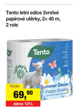 Utěrky kuchyňské 2vrstvé Tento