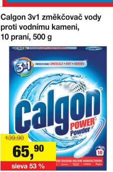 Změkčovač vody Calgon