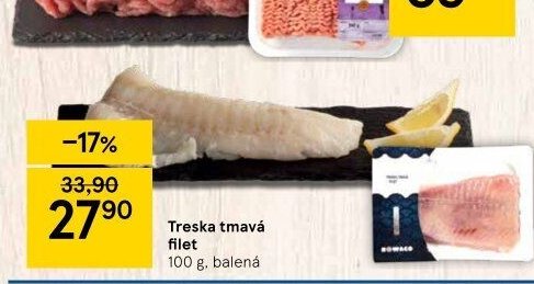 Treska tmavá filet